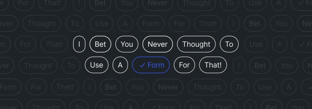 creative ways to use forms header ErLRgw