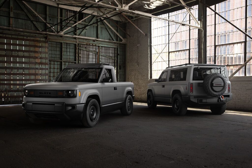 Slate Auto’s $25K Electric Pickup Is Here: Pricing, Specs, Range, Release Date 5 Hero20Blank20Slate20and20SUV web T5PXV6