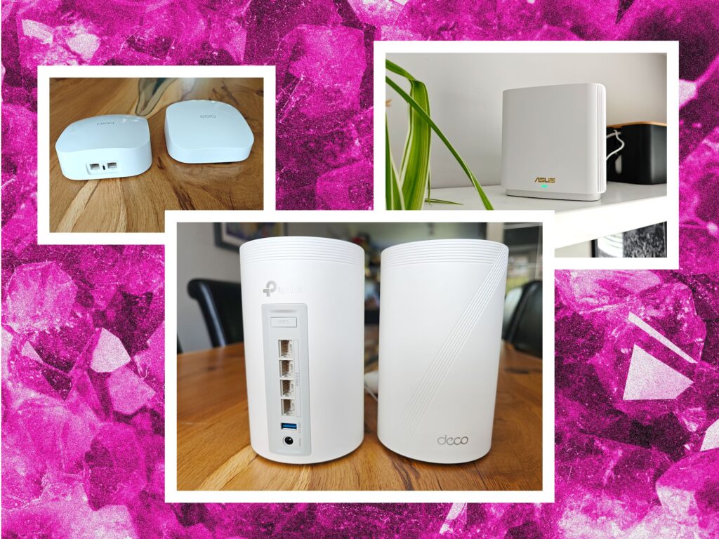 Mesh Wi Fi Routers Reviewer Collage 022025 SOURCE Simon Hill GYb06R