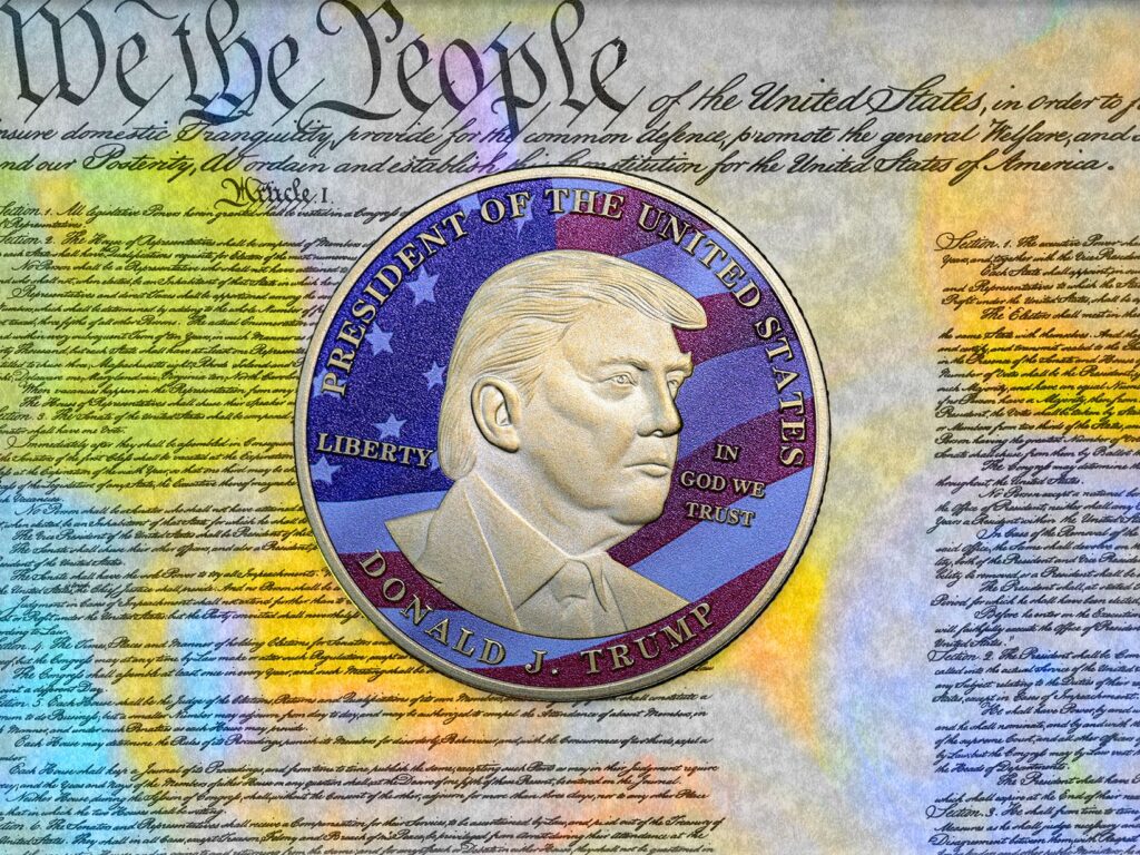 TrumpCoin vs Constitution Business 5HMKK8