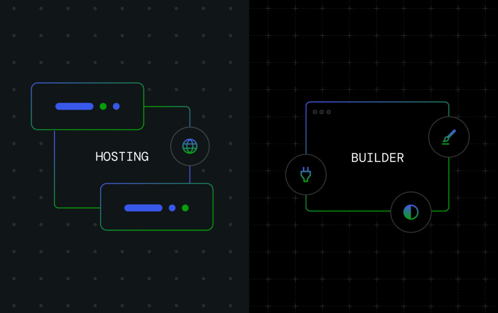 web hosting vs website builder 7Zdh90