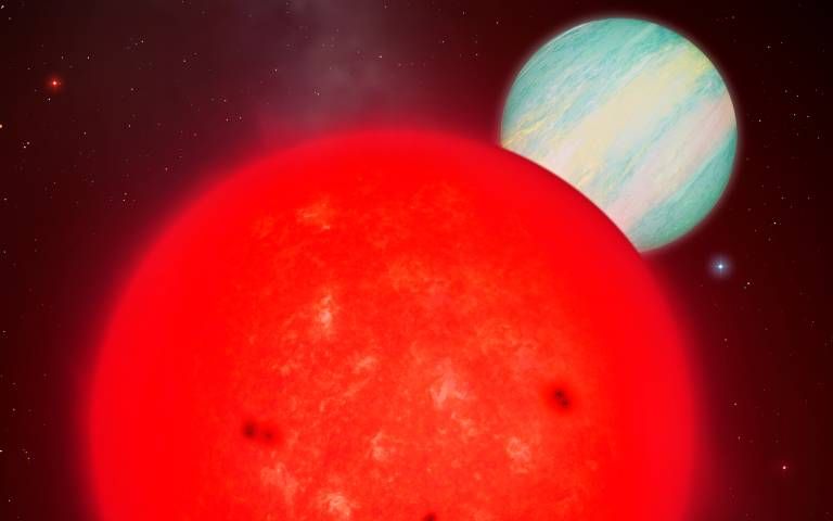A Giant Planet and a Small Star Are Shaking Up Conventional Cosmological Theory 63 exoplanettoi 6894b fotor 20250604103825 p3jCrh