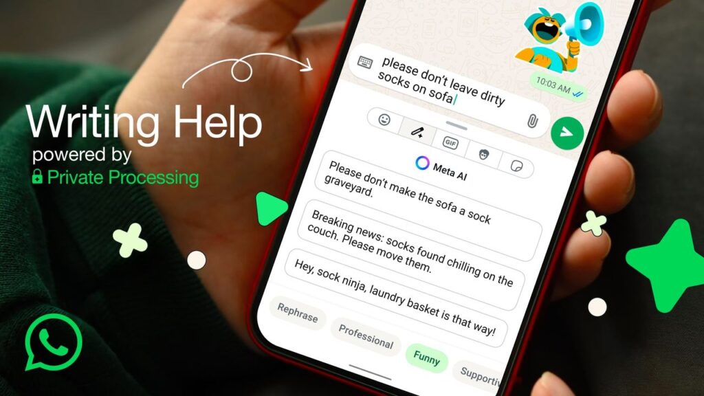 WhatsApp’s new AI-powered writing helper could help you avert another awkward conversation disaster  18 q7aSDH4iqZGufVU5ddtW6H 1280 80 JkHVX5