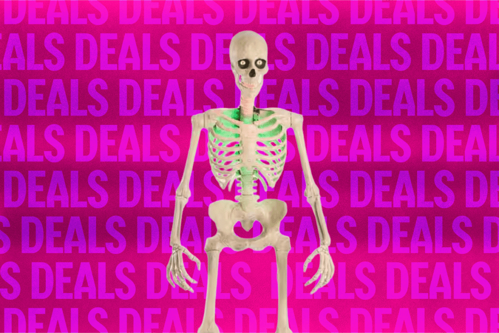 Giant Home Depot Skeletons Are on Crazy Sale Right Now (2025) 10 High20Tech20Skelly20And20Its20Big20Dog20Too20Is20752520Off20at20The20Home20Depot 1emx70