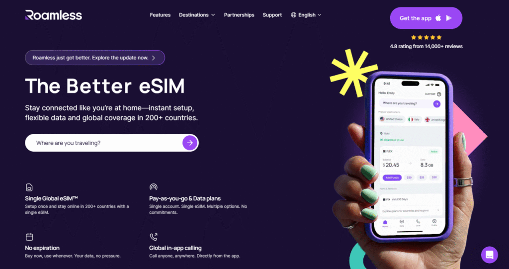 Roamless review 9 NPPQvqcETJJm5VyiXMyaHL 1280 80 pD5VDv