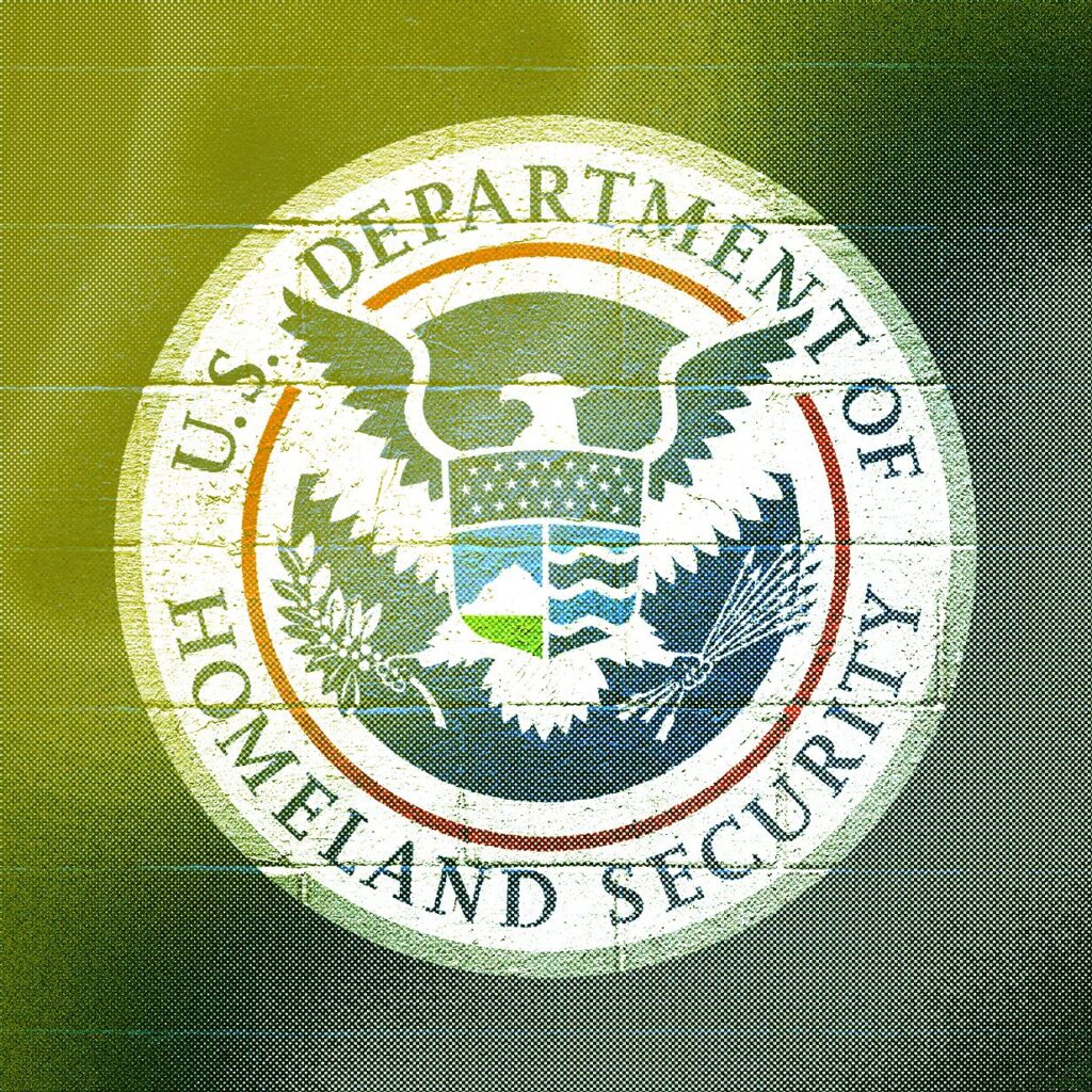 WIRED Roundup: DHS’s Privacy Breach, AI Romantic Affairs, and Google Sues Text Scammers 9 Uncanny Valley News Update DHS Chicago Security 496280562 9R2twG