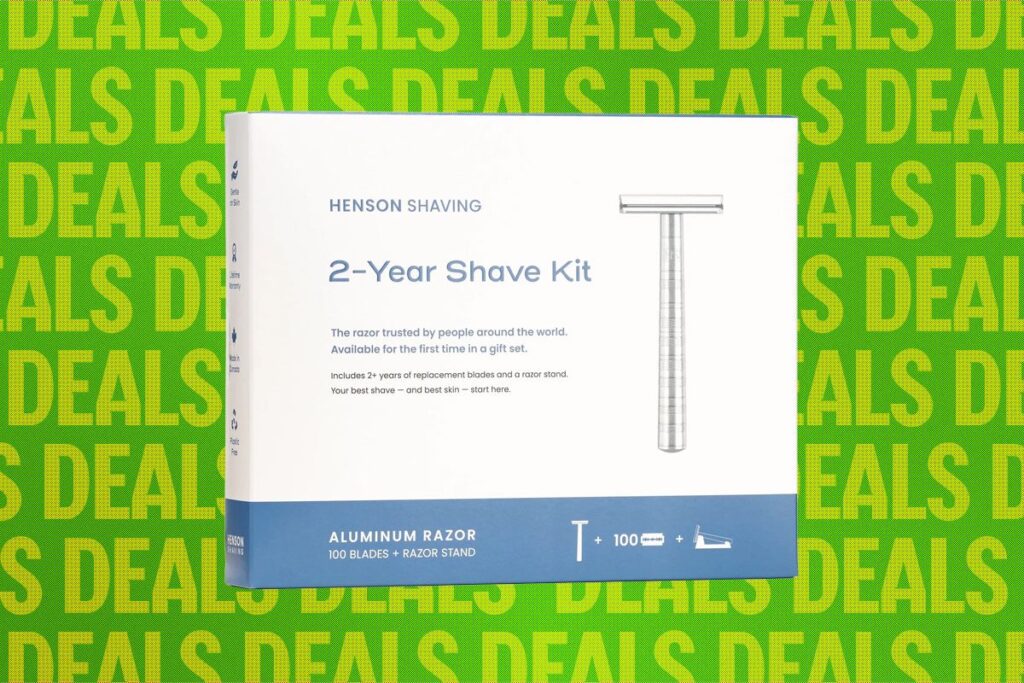 This Is the Best Razor I've Ever Used—Save Big With This Sale 17 Henson20AL1320Safety20Razor20Shave20Set20220Year20top20art20120SOURCE20Walmart InwOVP