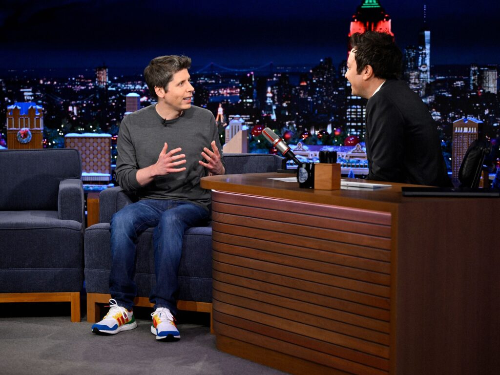 Sam Altman on Fallon and Silicon Valleys Hard Sell Era Culture 2250190946 xcSpuh