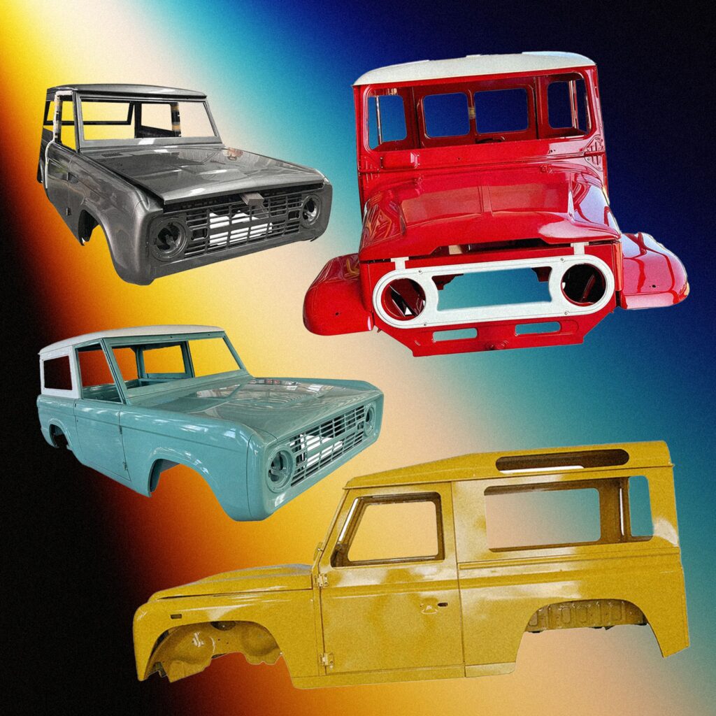 The Instagram-Fueled Boom in Copycat Vintage Car-Body Shells 20 gear bronco juncheng pHVlbo